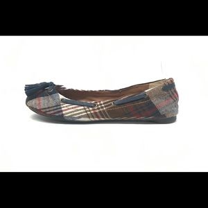 Lucky Brand Plaid Flats Women’s Size 8M/38